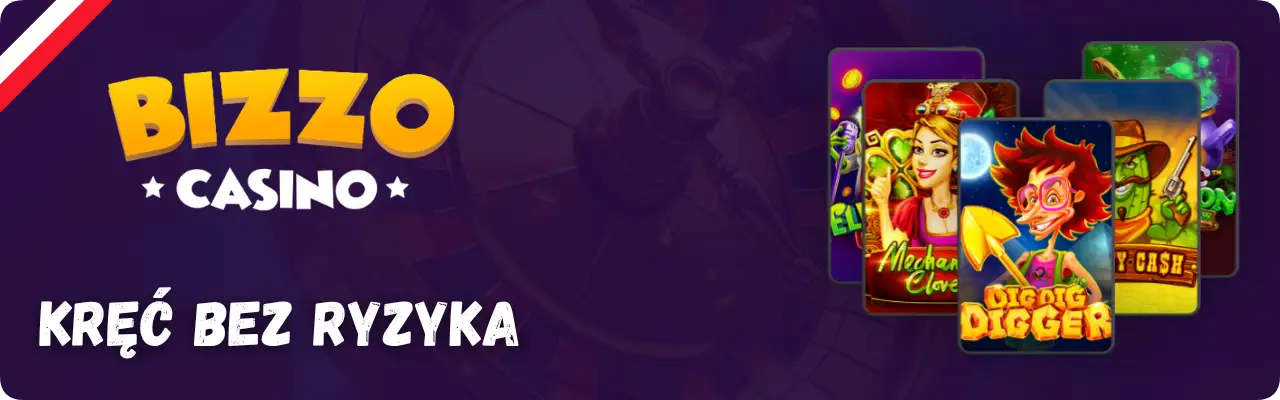 Bizzo Casino darmowe spiny na slotach BGaming