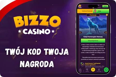 Bizzo Casino kod promocyjny bonus